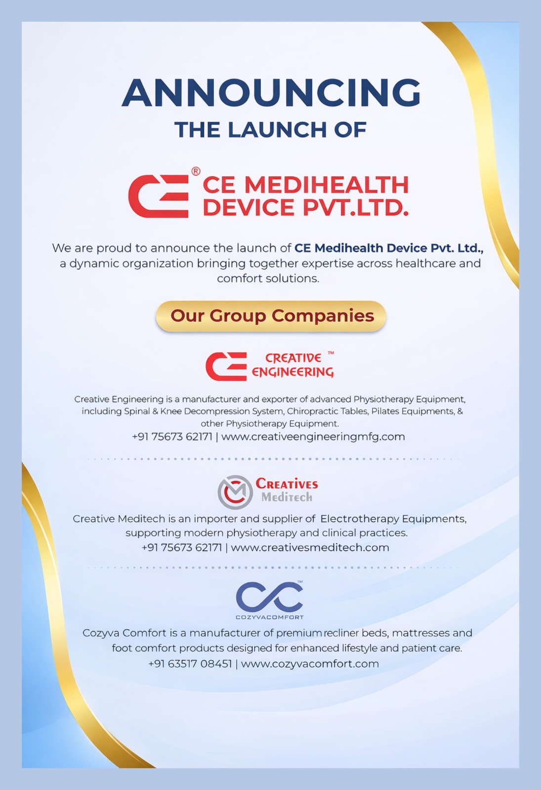 CE Medihealth Device Pvt. Ltd.
